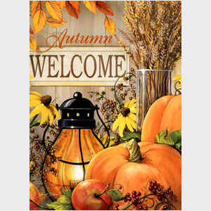 Autumn Welcome, vertical