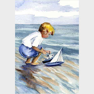 Boy with Boat