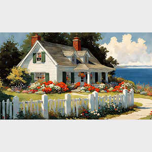 Cottage by the Sea