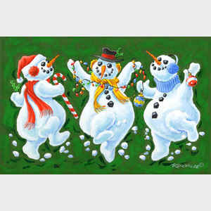 Dancing Snowmen