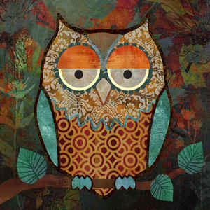 Decorative Owls I