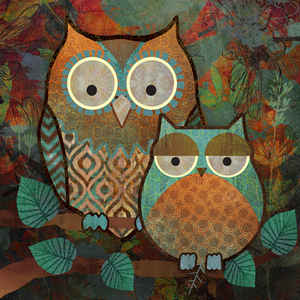 Decorative Owls II