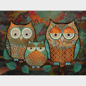 Abby Abby White Decorative Owls