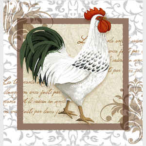 Elegant Rooster Right