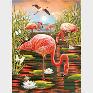 Flamingos - vertical