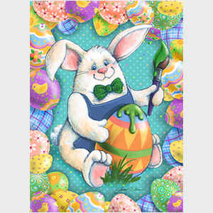 Funny Bunny Painter