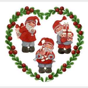 Jessica Jessica Bolander Happy Santa's
