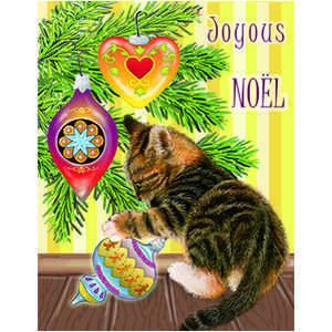 Kitten's Joyous Noel