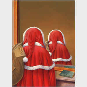 Magritte Santa
