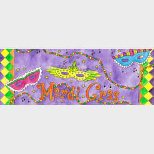 Mardi Gras banner