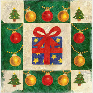 Merry Christmas Tile IV