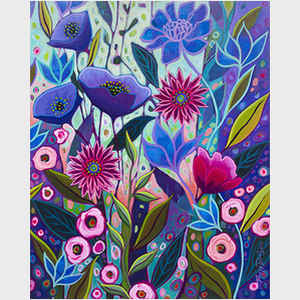 Purple Blossoms II