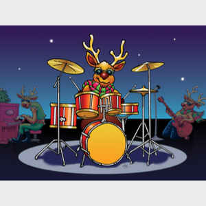 Reindeer Drums, horizontal