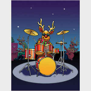 Reindeer Drums, vertical