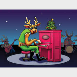 Reindeer Piano, horizontal