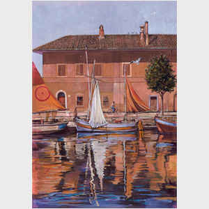 Sailboats on the Canal