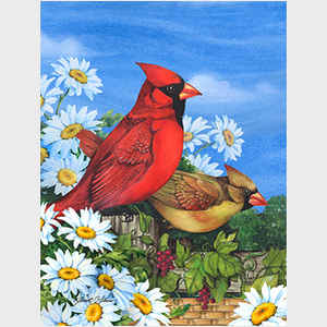 Springtime Cardinals