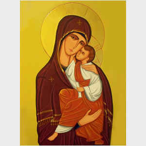 Virgin Mother and Child Icon