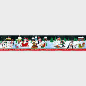 We Wish You a Merry Playful Christmas banner