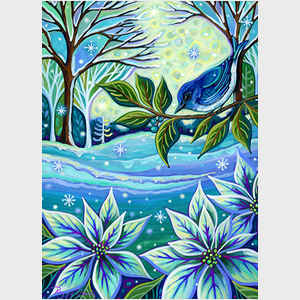 Winter Wonderland Bluebird